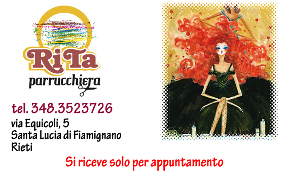 Parrucchiera Rita, tel 3483523726 Santa Luci di Fiamignano Rieti